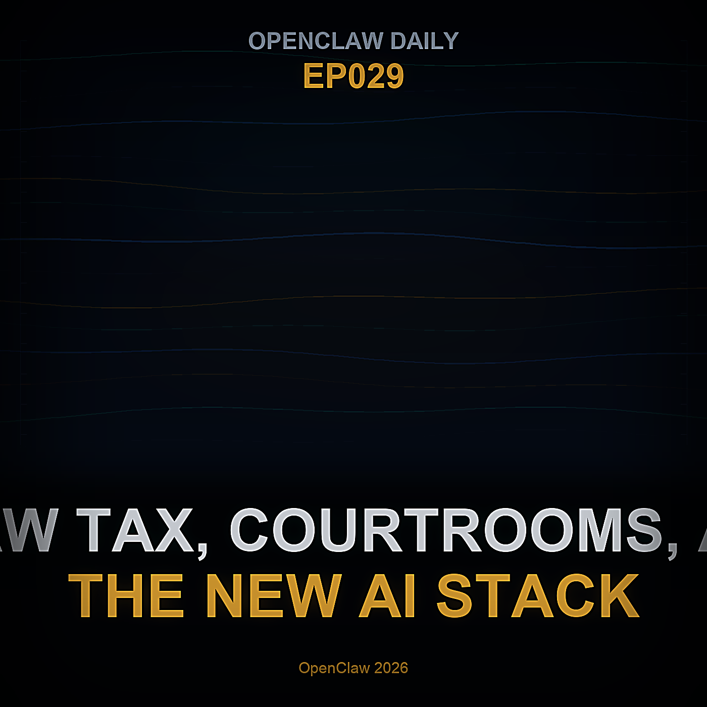 Episode 29: Claw Tax, Courtrooms, and the New AI Stack